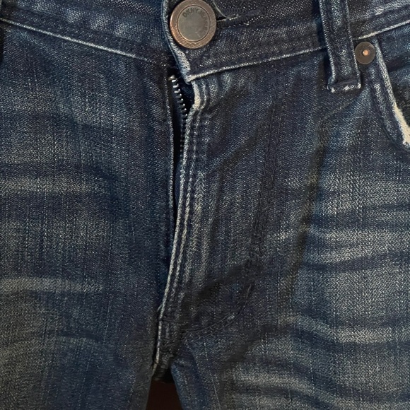 Dkny Blue Relaxed Jeans with Vintage Fading - Picture 3 of 8